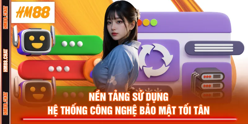 Nền tảng sử dụng hệ thống công nghệ bảo mật tối tân