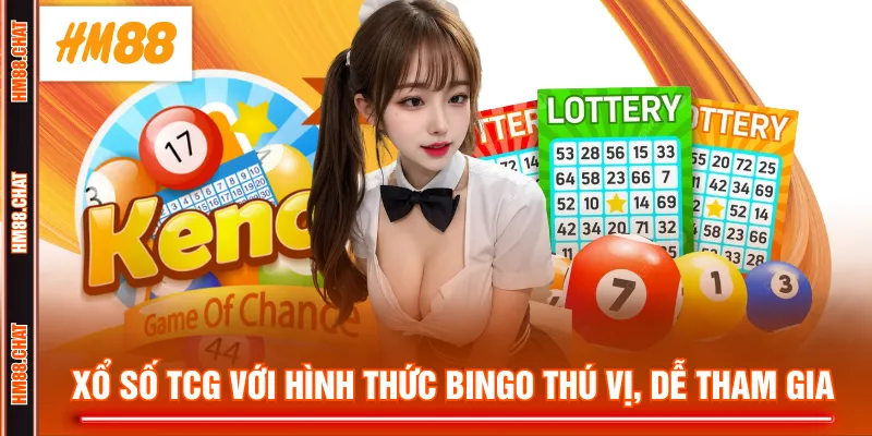 Xổ Số TCG với hình thức Bingo thú vị, dễ tham gia